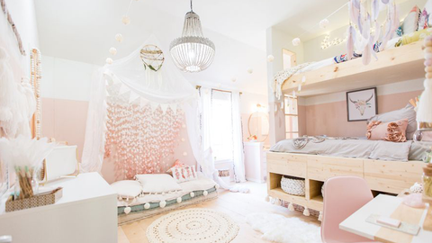 HƯỚNG DẪN BẠN CÁCH TRANG TRÍ PHÒNG NGỦ CHO BÉ GÁI