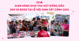 GIAN HÀNG DIVA THU HÚT ĐÔNG ĐẢO SEN VÀ BOSS TẠI LỄ HỘI SINH VẬT CẢNH 2025