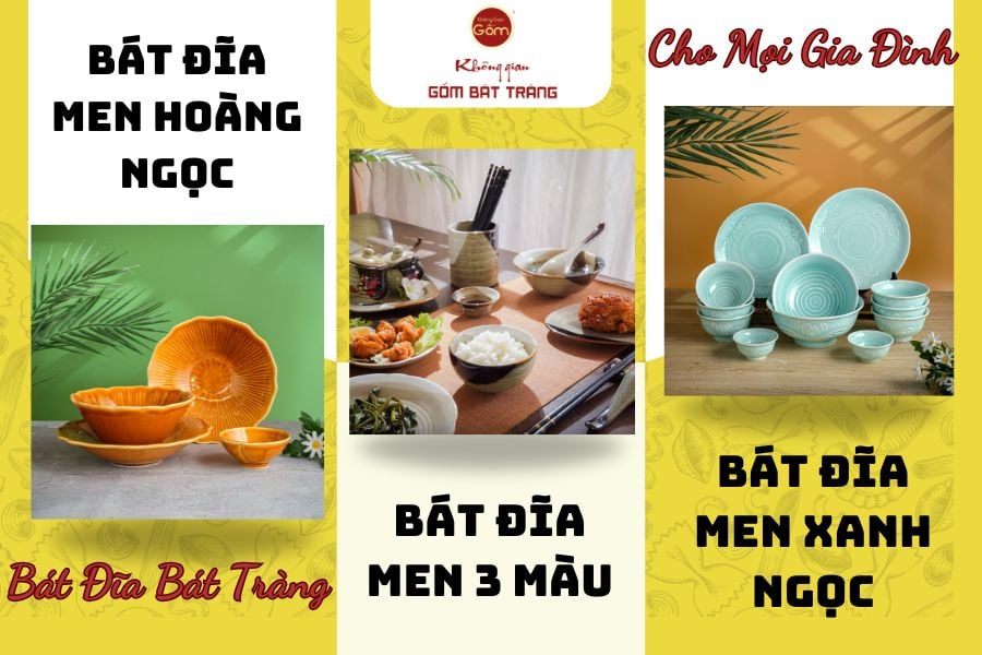 Bí Quyết Chọn Bộ Bát Đĩa Bát Tràng Chuẩn Gu Cho Mọi Gia Đình