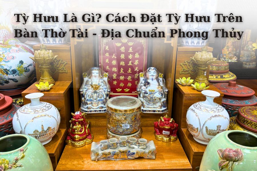 Tỳ Hưu Là Gì? Cách Đặt Tỳ Hưu Trên Bàn Thờ Thần Tài Chuẩn Phong Thủy