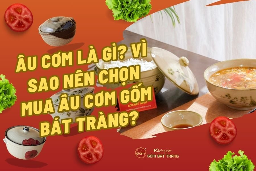 Âu Cơm Là Gì? Vì Sao Nên Chọn Mua Âu Cơm Gốm Bát Tràng?