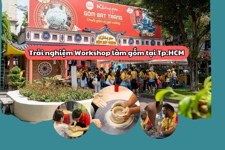 Trải nghiệm Workshop làm gốm tại Tp.Hồ Chí Minh