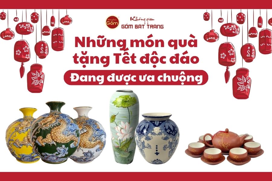 Những món quà tặng Tết độc đáo đang được ưa chuộng.