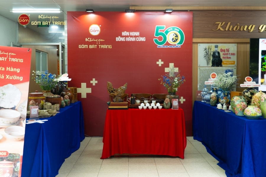 Không Gian Gốm Đồng Hành Cùng Viện Y Dược Học Dân Tộc TP.HCM