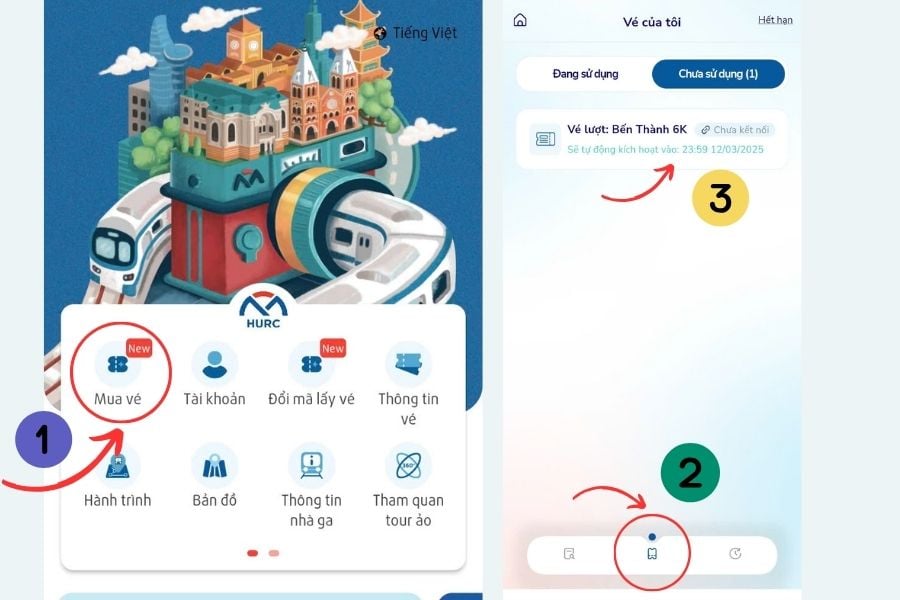 Metro Bến Thành Suối Tiên