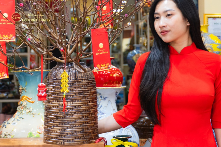 Bình Cắm Hoa Dáng Chuông Đan Nan