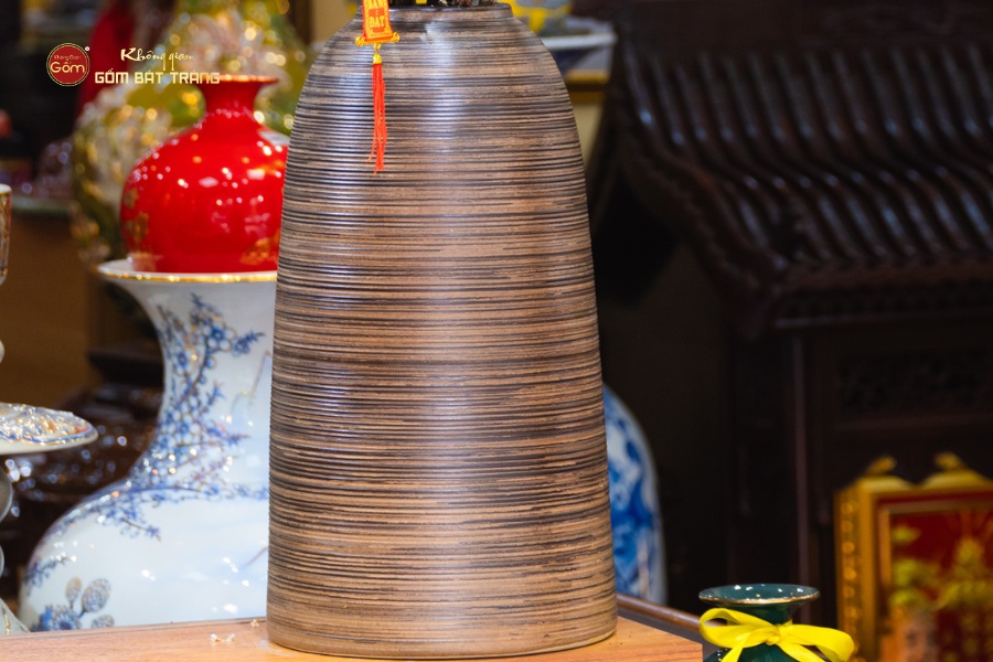 Bình Hoa Dáng Chuông Vân Ganh