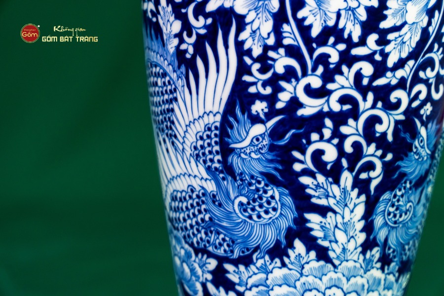 Bình Hoa Song Phụng Cát Tường Ngàn Hoa