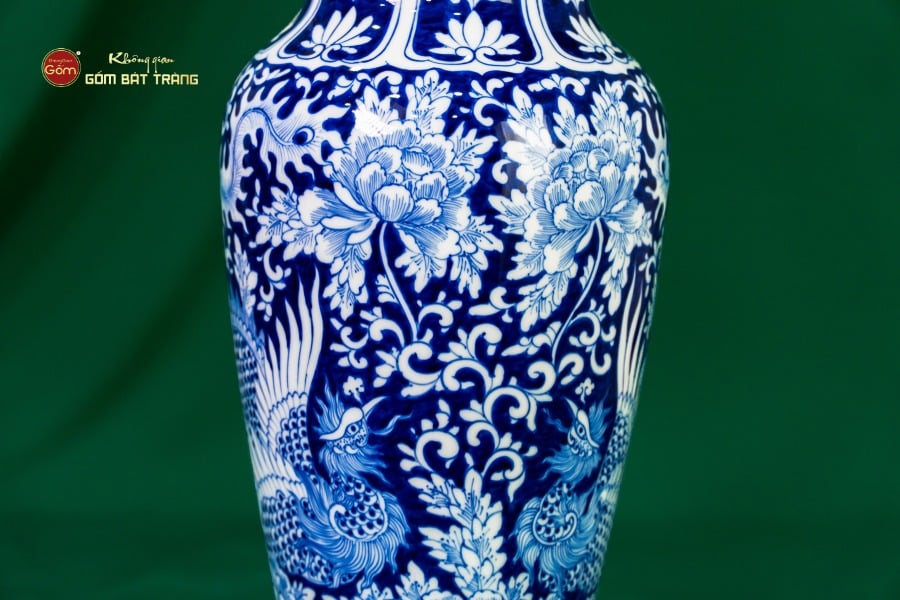 Bình Hoa Song Phụng Cát Tường Ngàn Hoa