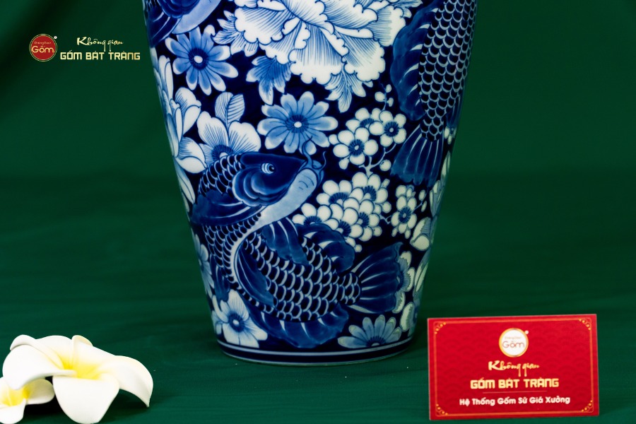 Chóe Hoa Ngư Tụ Khánh Lam Ngọc Bình An