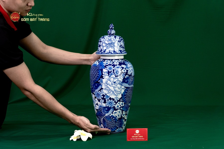 Chóe Hoa Ngư Tụ Khánh Lam Ngọc Bình An