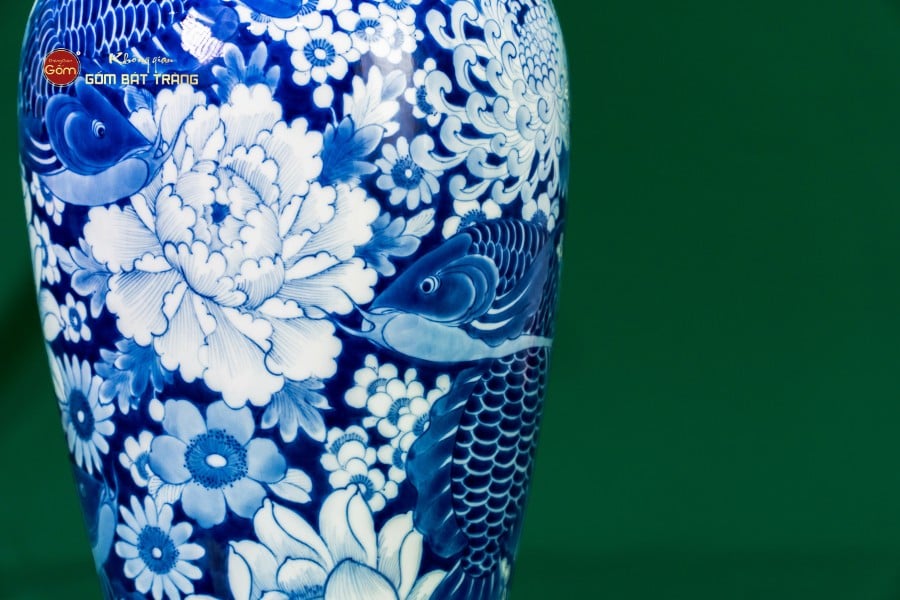 Chóe Hoa Ngư Tụ Khánh Lam Ngọc Bình An