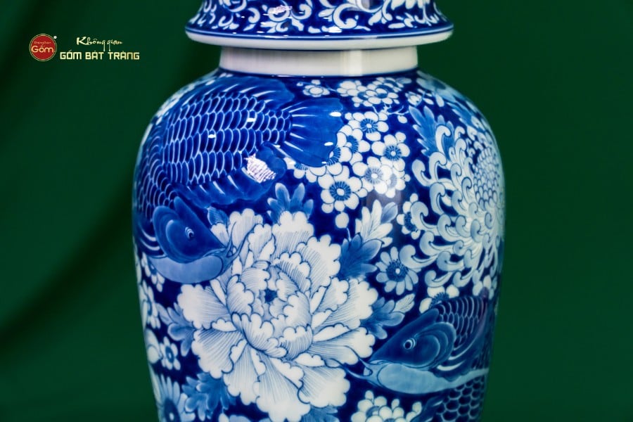 Chóe Hoa Ngư Tụ Khánh Lam Ngọc Bình An