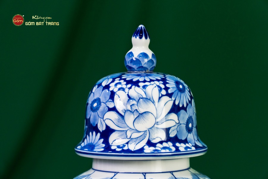 Chóe Song Phụng Cát Tường Ngàn Hoa Phú Quý Lam Ngọc Bình An