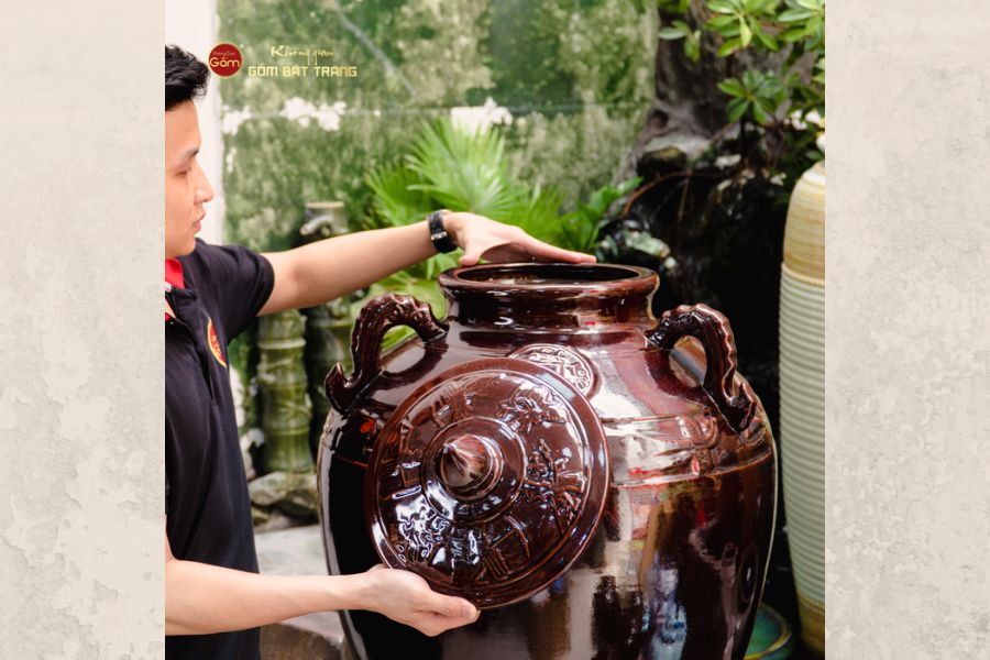 Chum sành ngâm rượu