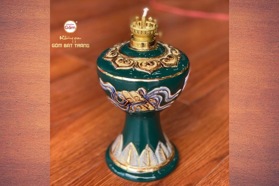 đèn dầu thờ