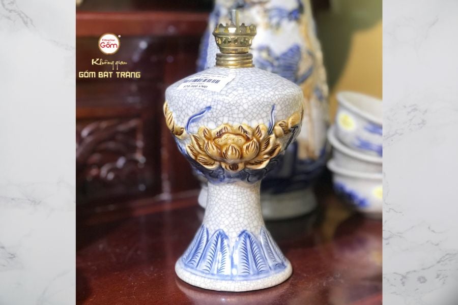đèn dầu thờ
