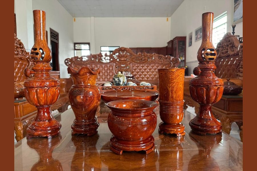 đồ thờ bằng gỗ