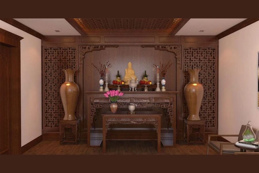 đồ thờ bằng gỗ