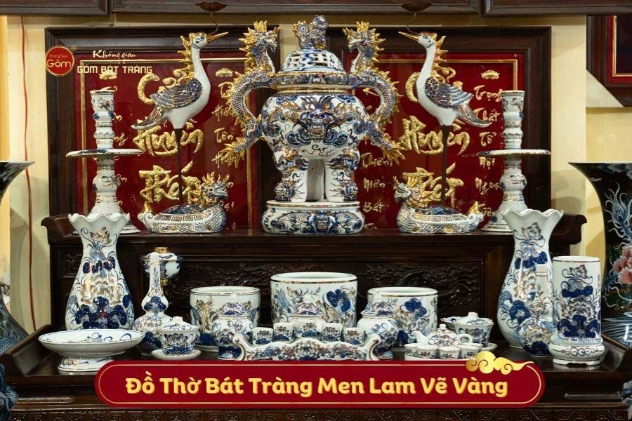 đồ thờ bằng sứ
