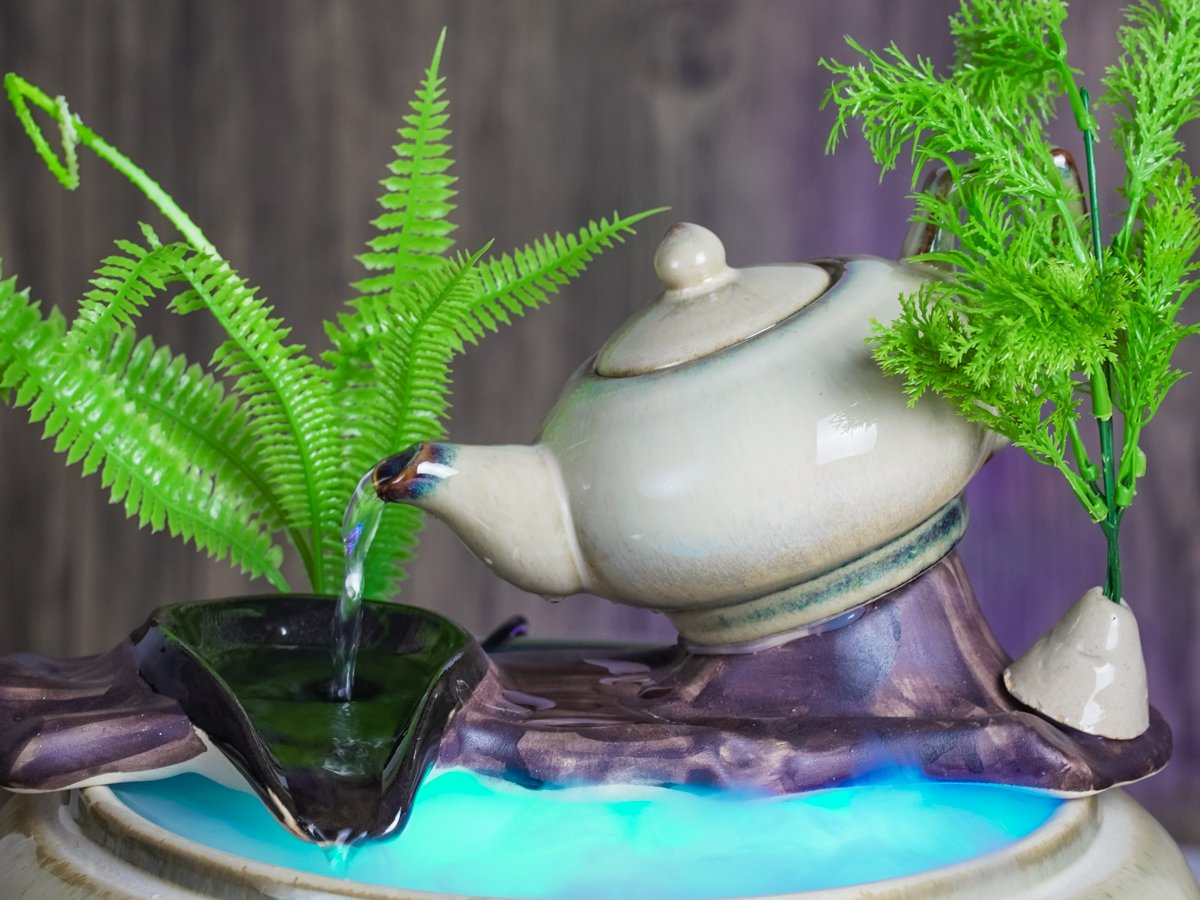Bộ Thác Nước Phong Thủy Bình Trà