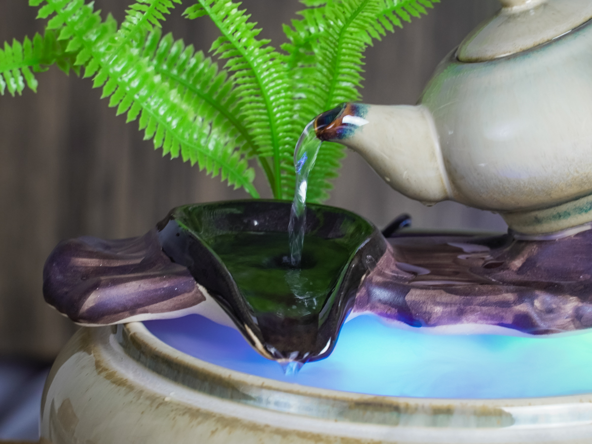 Bộ Thác Nước Phong Thủy Bình Trà
