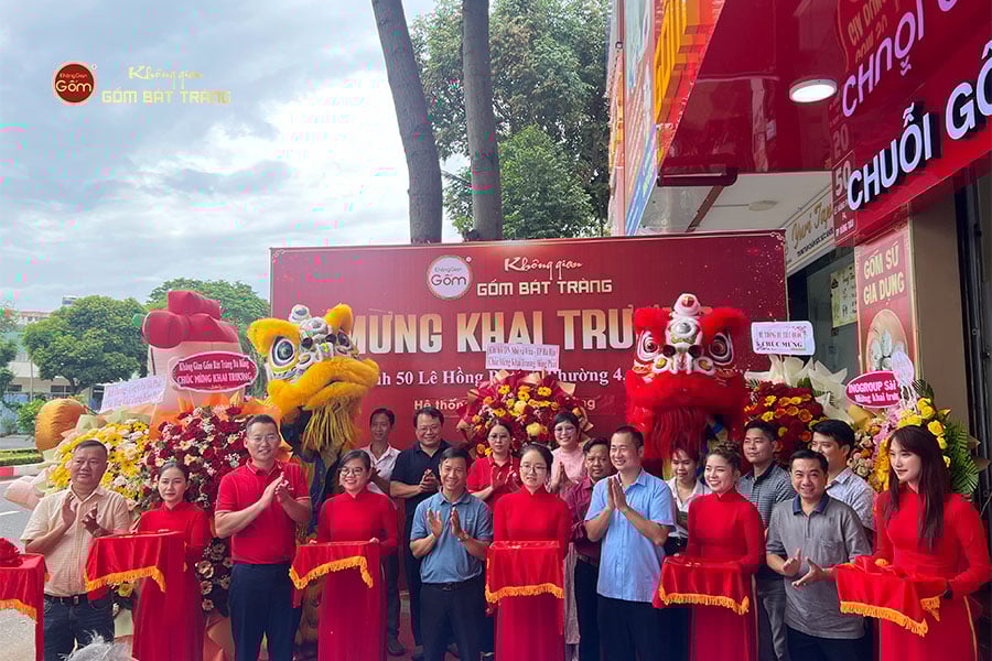 Không Gian Gốm Bát Tràng Khai Trương Chi Nhánh Vũng Tàu