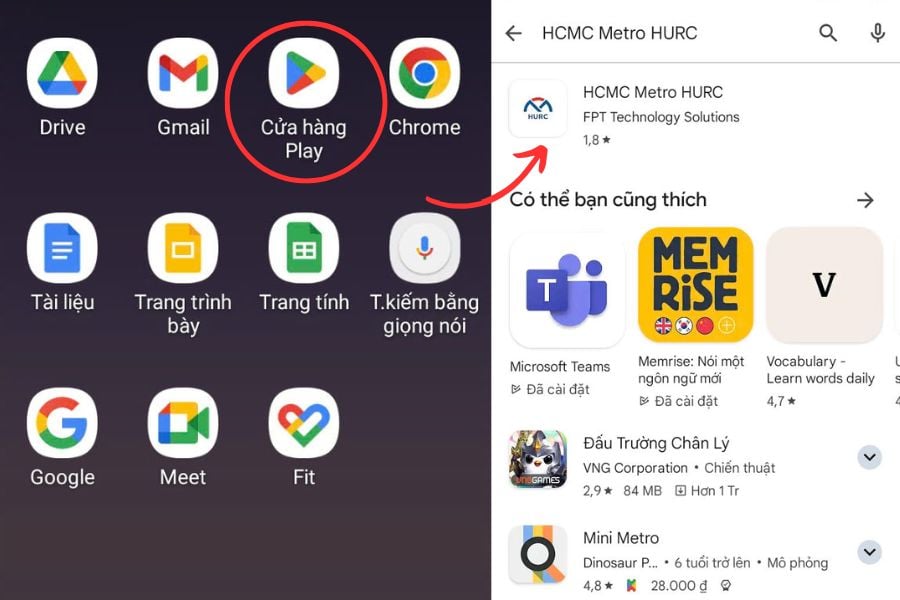 Metro Bến Thành Suối Tiên