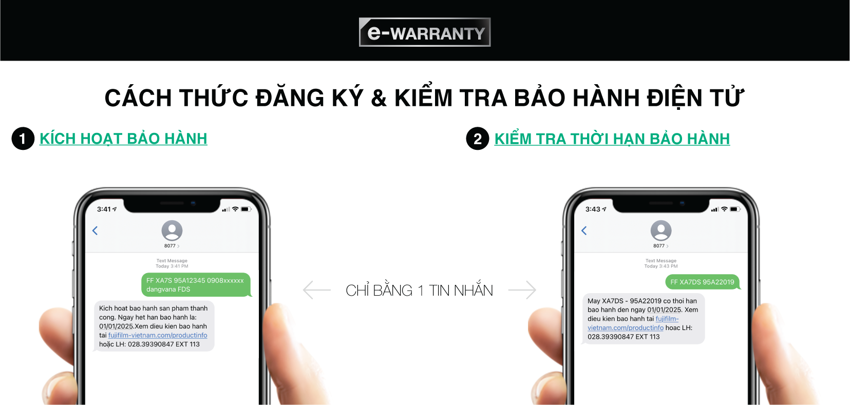 Hướng dẫn kích hoạt và kiểm tra bảo hành Fujifilm