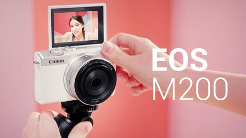 Canon EOS M200 – Máy ảnh mirrorless lý tưởng cho người mới bắt đầu