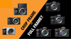So Sánh Máy Ảnh Full Frame Và Crop: Ưu Nhược Điểm & Cách Chọn Đúng