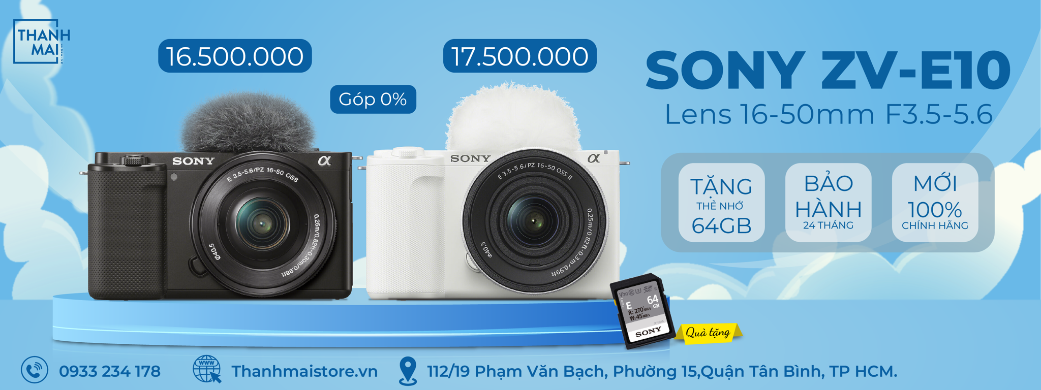 https://thanhmaistore.vn/products/may-anh-sony-zv-e10-kit-16-50mm-f-3-5-5-6