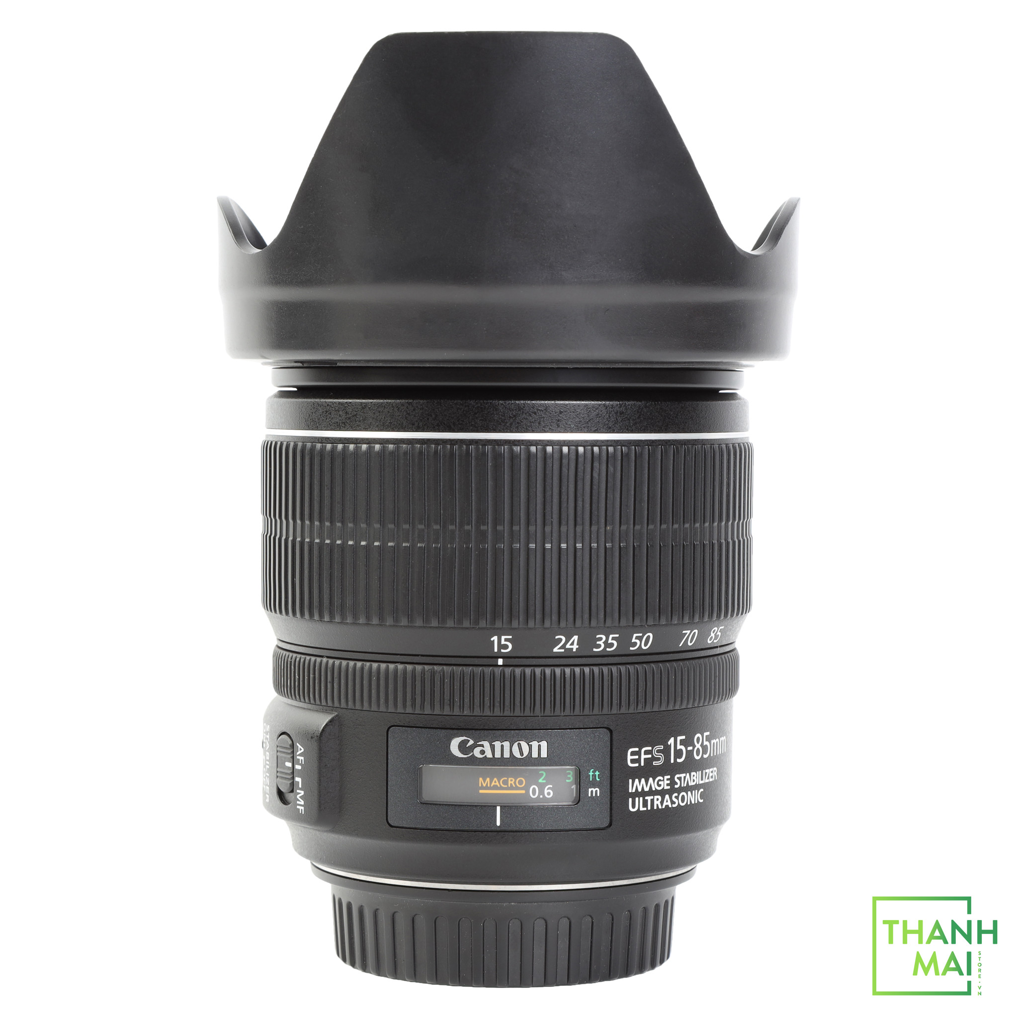 Ống kính Canon EF-S 15-85mm F/3.5-5.6 IS USM