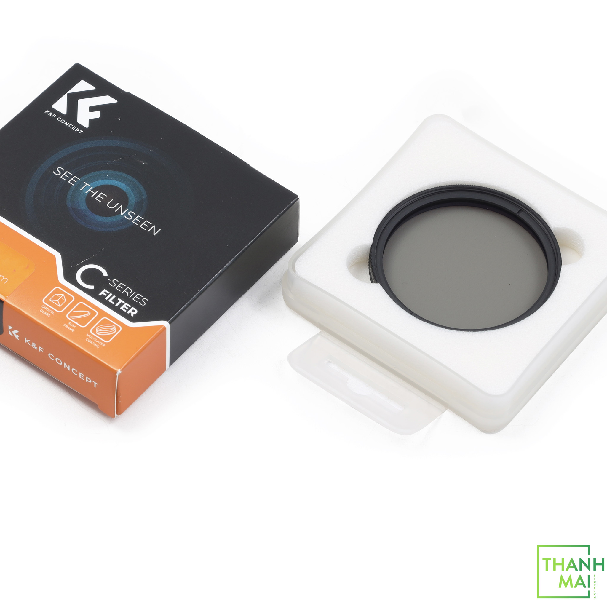 Filter K&F concept NANO-C Series CPL HMC Slim (Circular Polarizer) 52mm