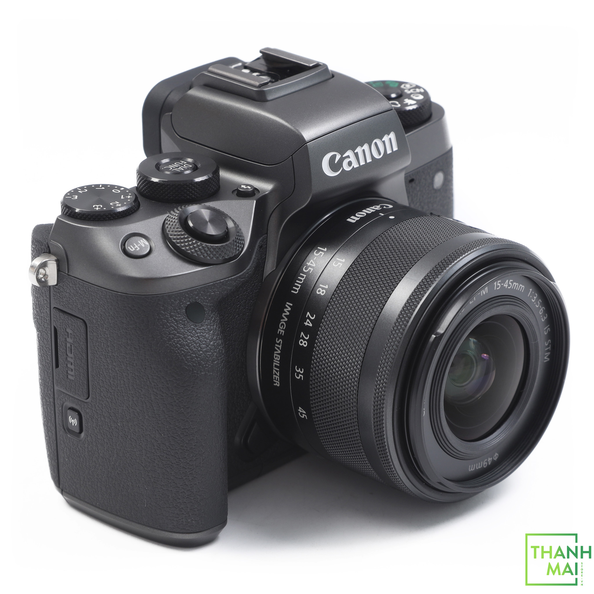 Máy Ảnh Canon EOS M5 Kit EF-M 15-45mm F/3.5-6.3 IS STM