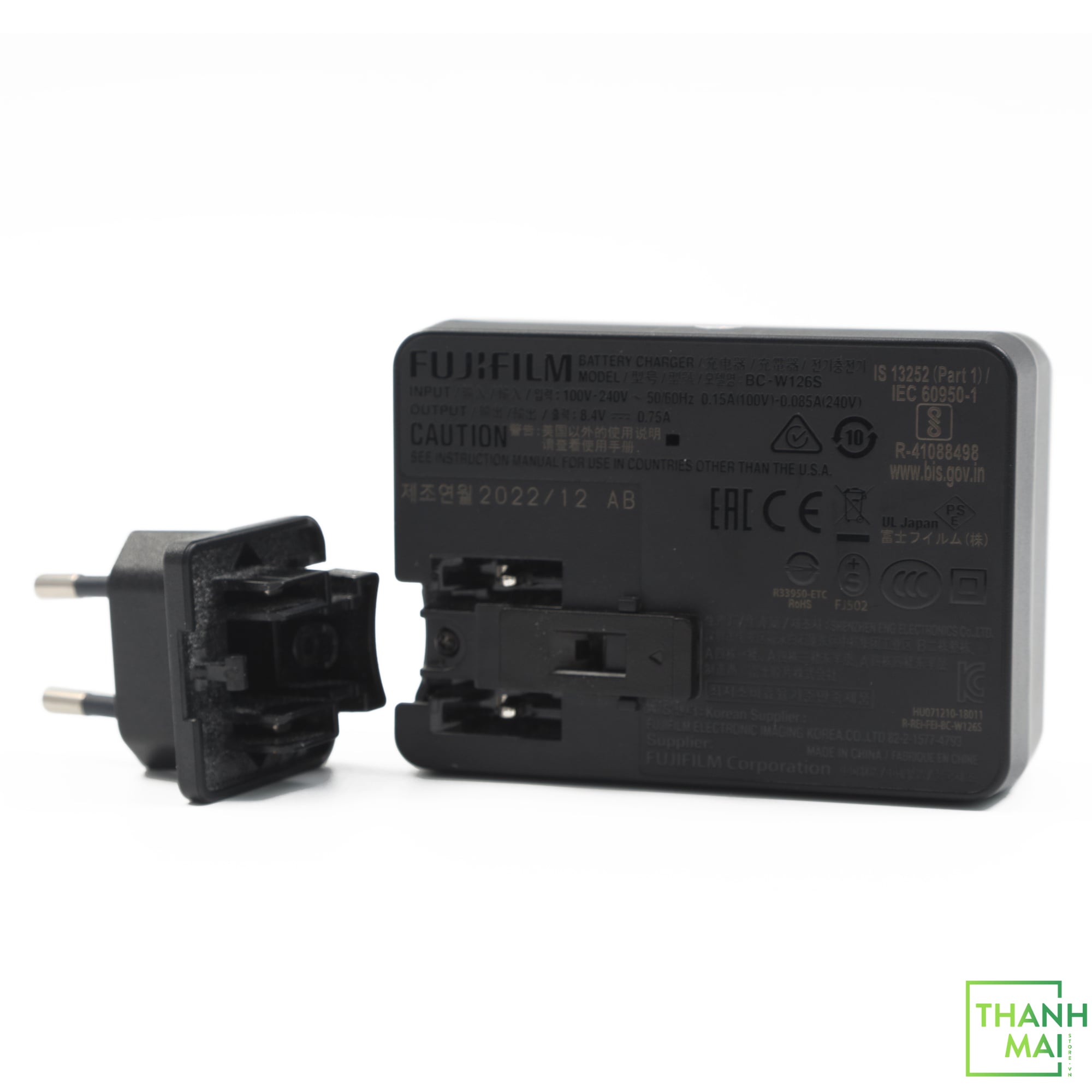 Sạc Zin Chính Hãng FUJIFILM BC-W126S
