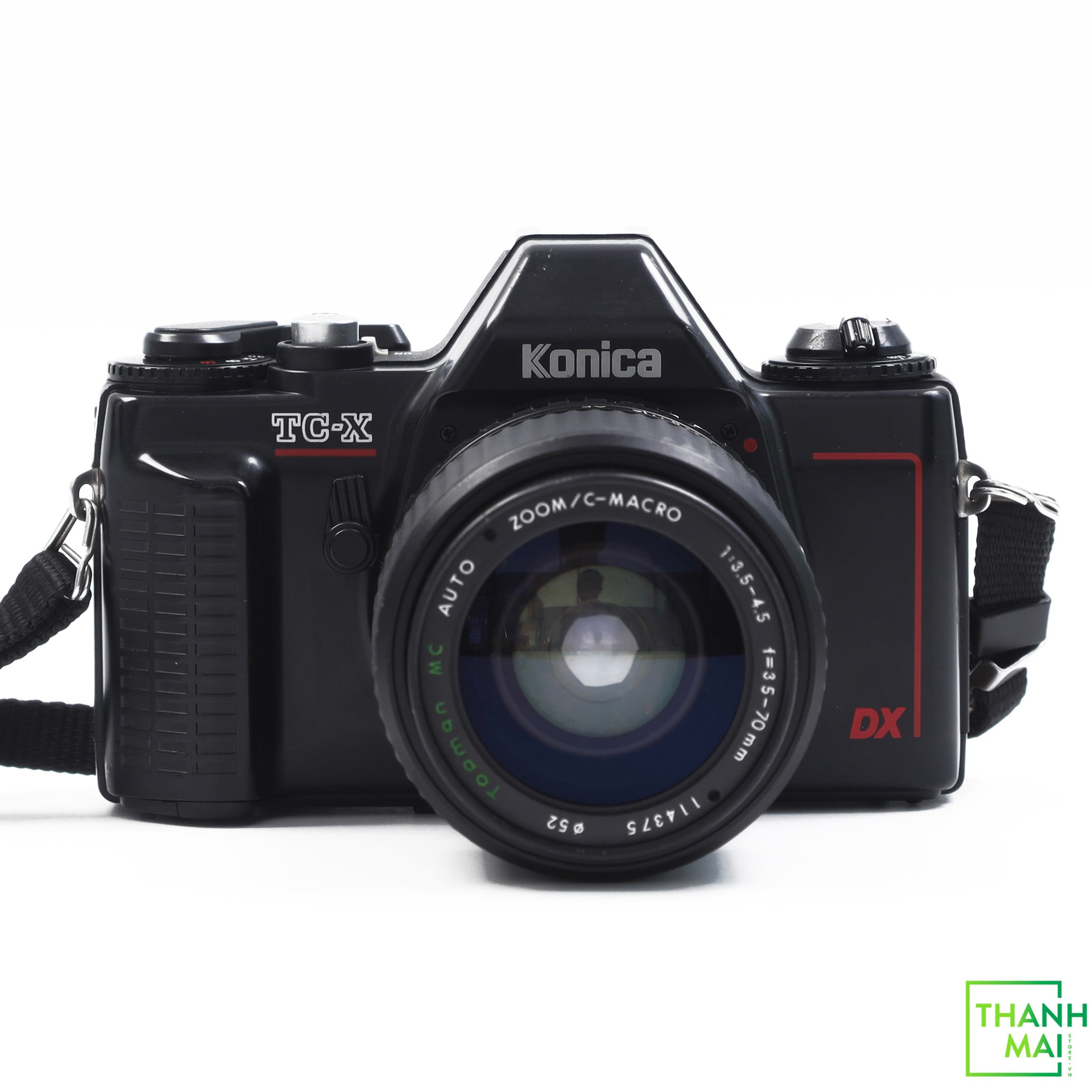 Máy ảnh Film Konica TC-X Kèm YASHICA FX-3 TOPMAN MC ZOOM/C-MACRO 35-70MM.F3.5-4.5