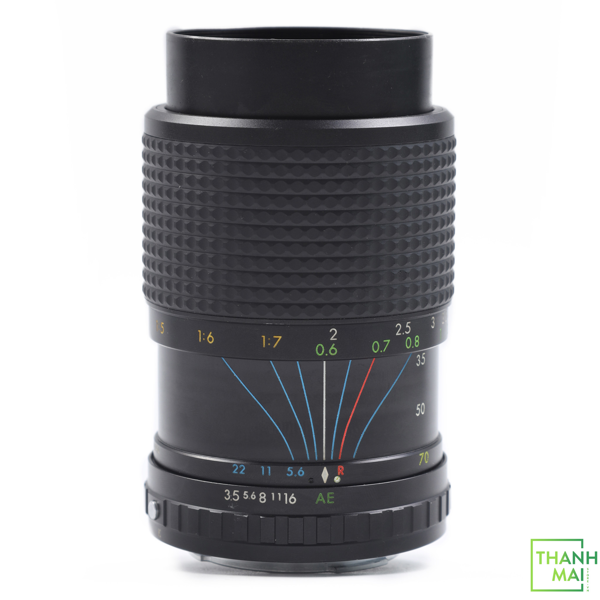 Ống Kính MF YASHICA FX-3 TOPMAN MC ZOOM/C-MACRO 35-70MM.F3.5-4.5 - Ngàm K ( Konica )