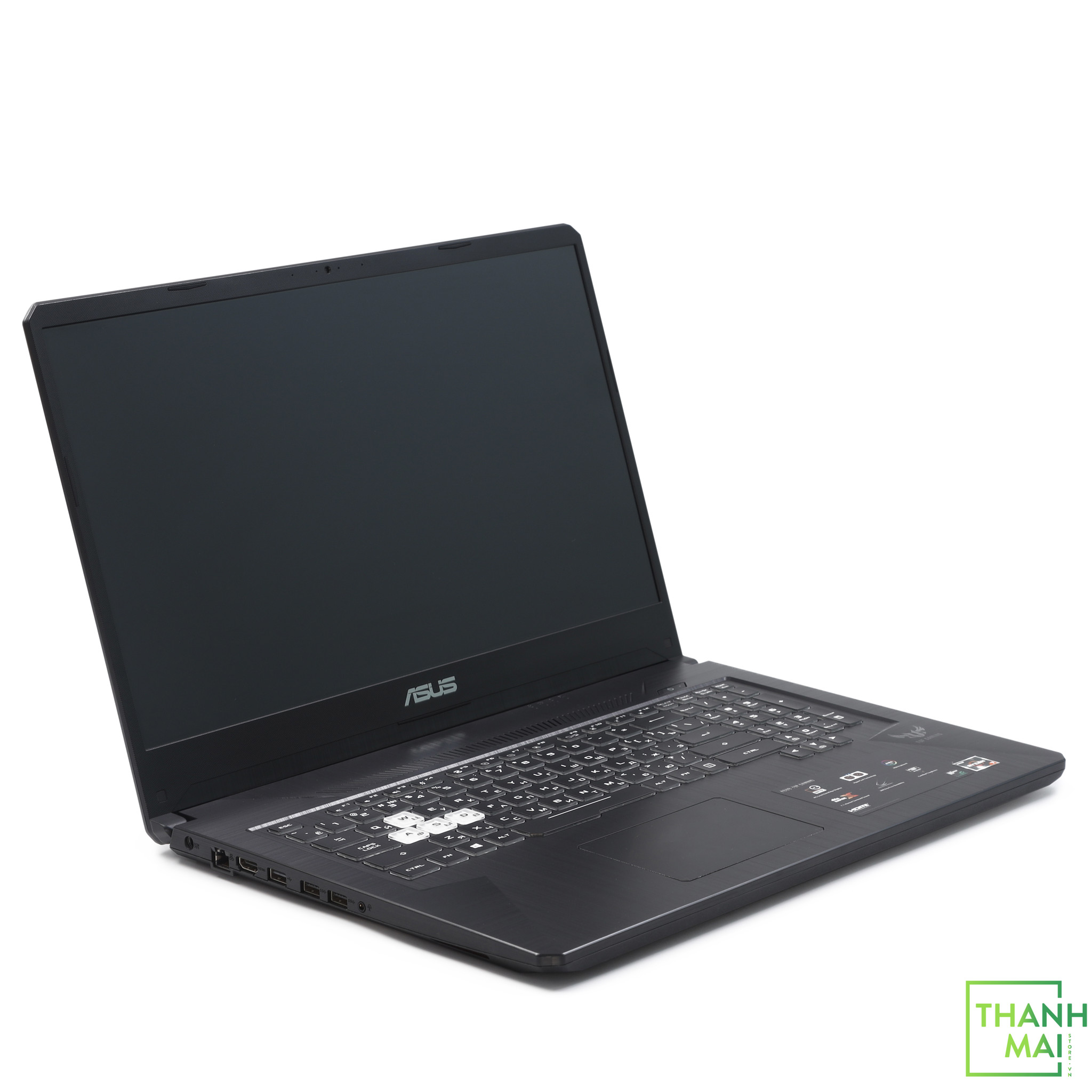 Laptop Asus TUF Gaming FX705DU-AU034 | AMD Ryzen 3750H | Ram 8GB | SSD 256GB + HDD 1TB | NVIDIA® GeForce GTX 1660 Ti 6GB | 17.3 Full HD IPS