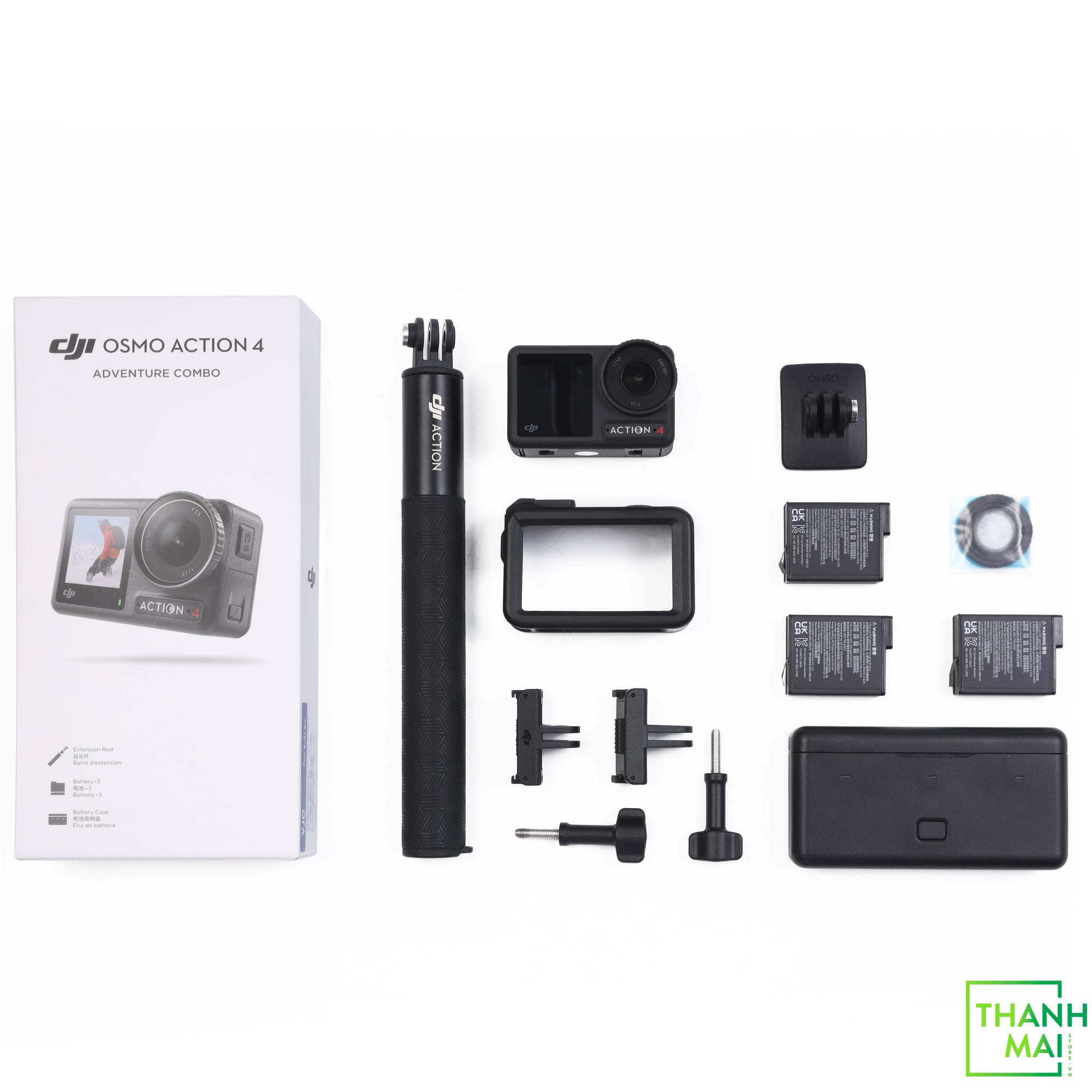 Máy Quay Phim DJI Osmo Action 4 Adventure Combo