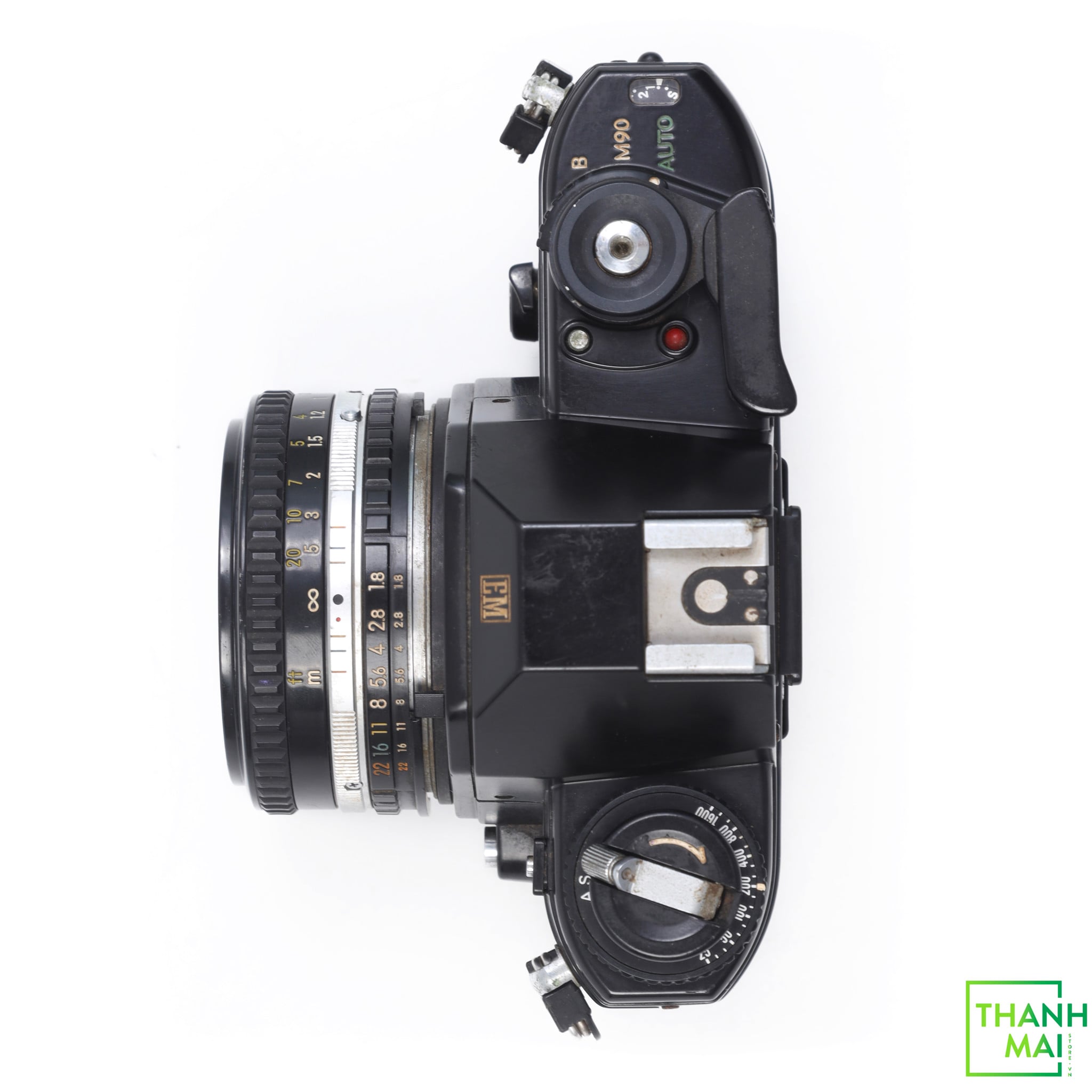Máy Ảnh Film Nikon EM Kèm Nikon 50mm F/1.8
