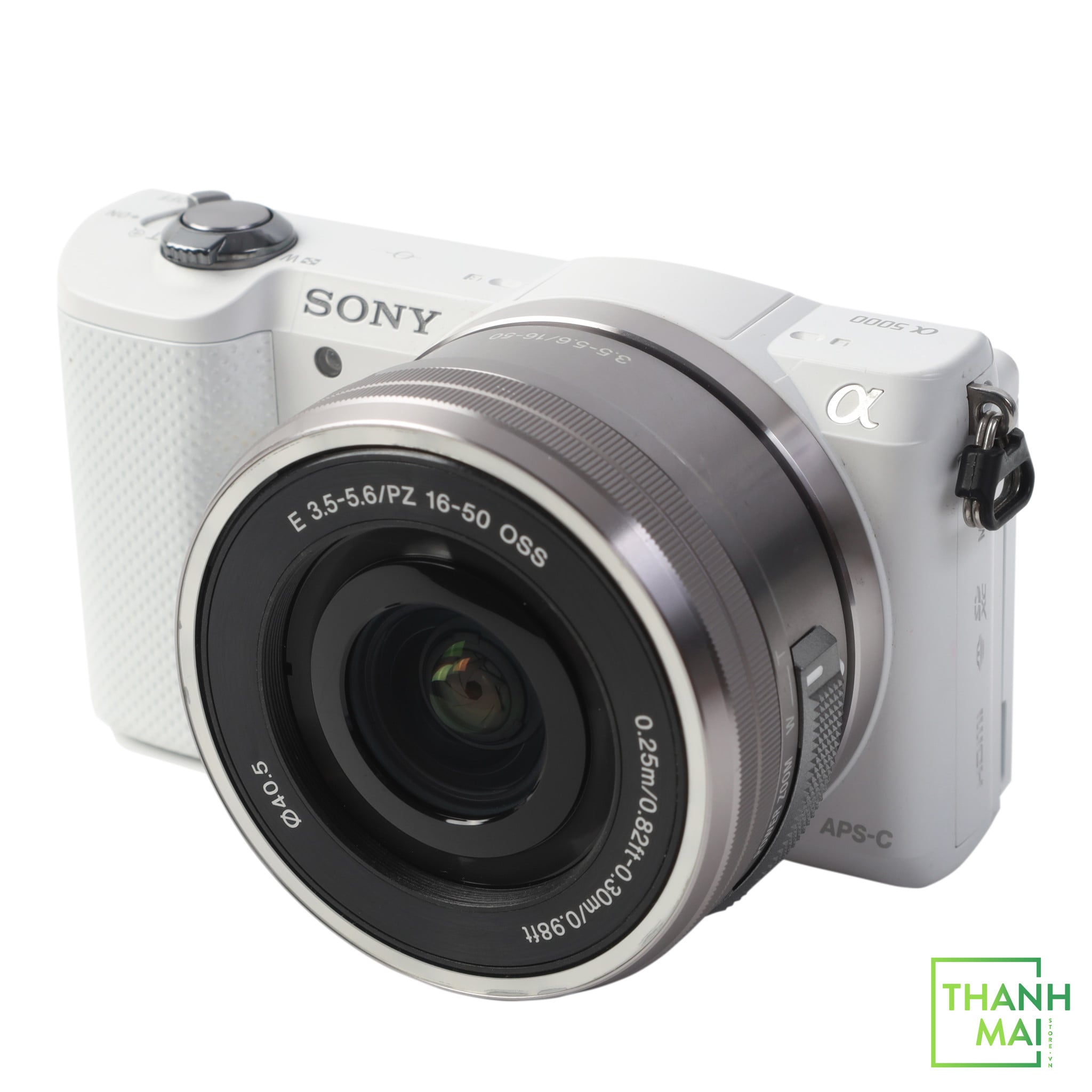 Máy Ảnh Sony Alpha A5000 Kit 16-50mm F3.5-5.6 OSS ( White )