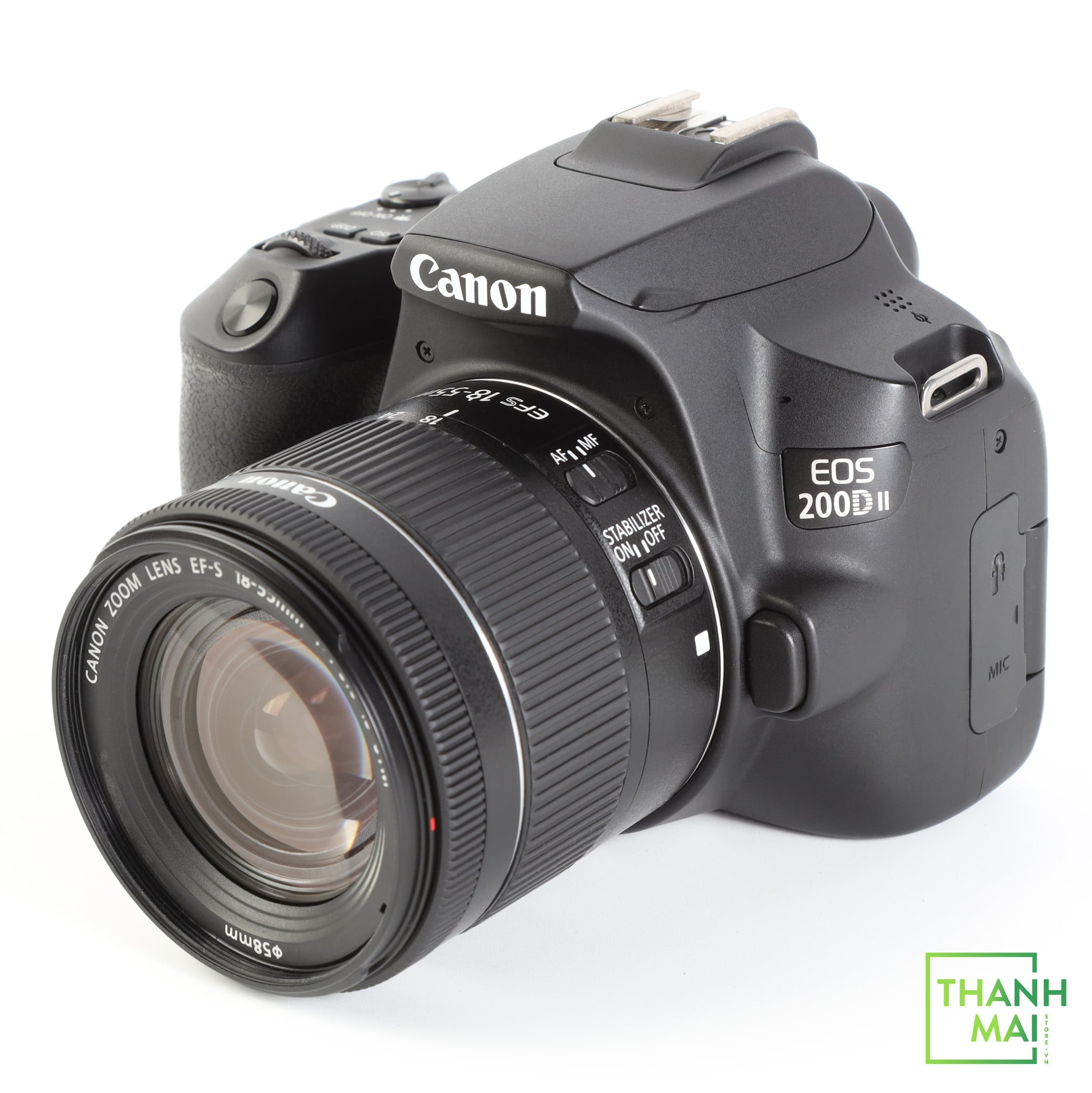 Máy Ảnh Canon EOS 200D Mark II Kit 18-55mm F/4-5.6 IS STM