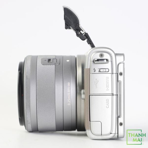 Máy Ảnh Canon EOS M100 kit EF-M 15-45mm F/3.5-6.3 IS STM ( Grey )