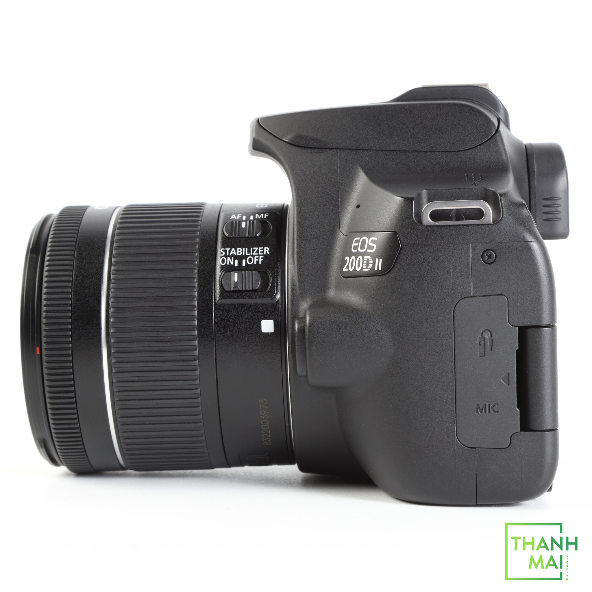 Máy Ảnh Canon EOS 200D Mark II Kit 18-55mm F/4-5.6 IS STM