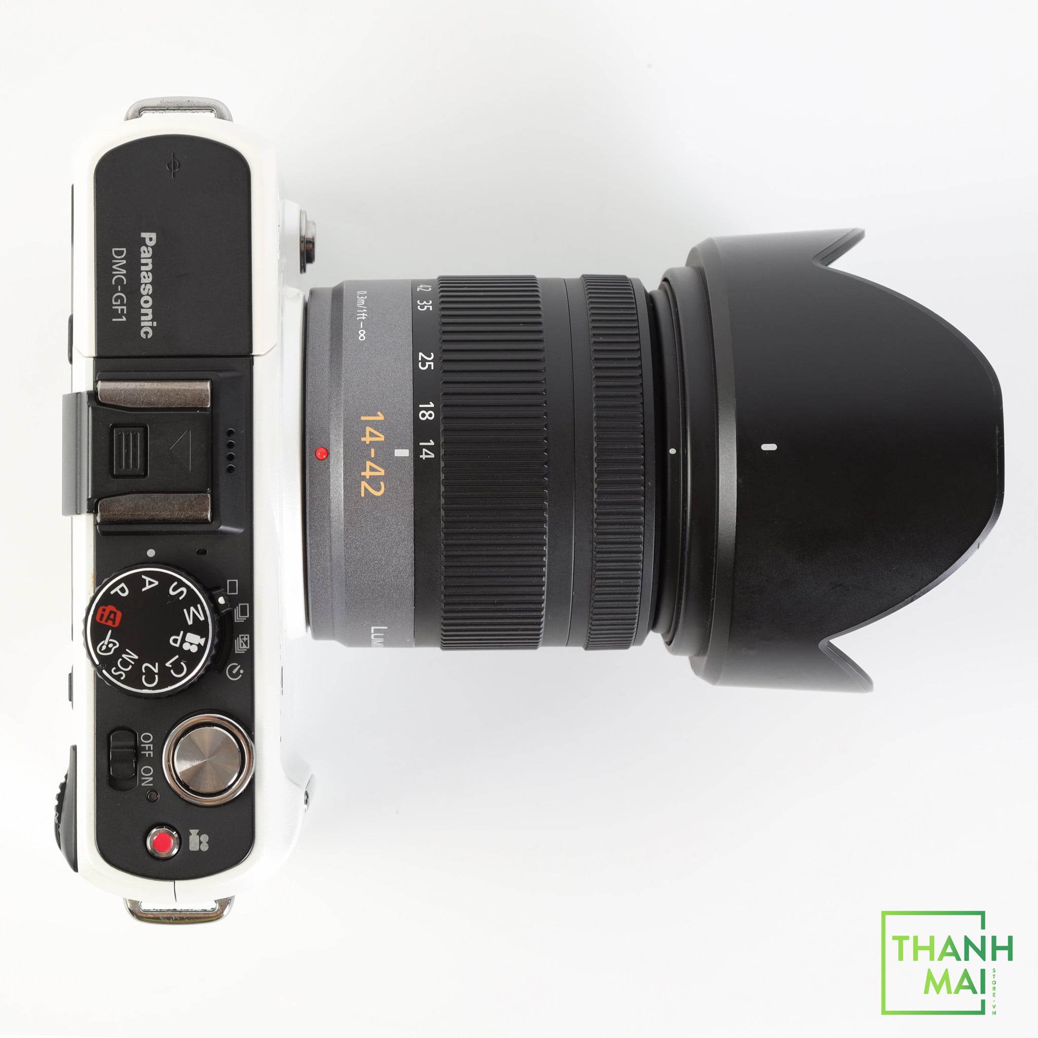 Máy Ảnh Panasonic Lumix DMC-GF1 Kit Lumix G Vario 14-42mm F3.5-5.6 ASPH