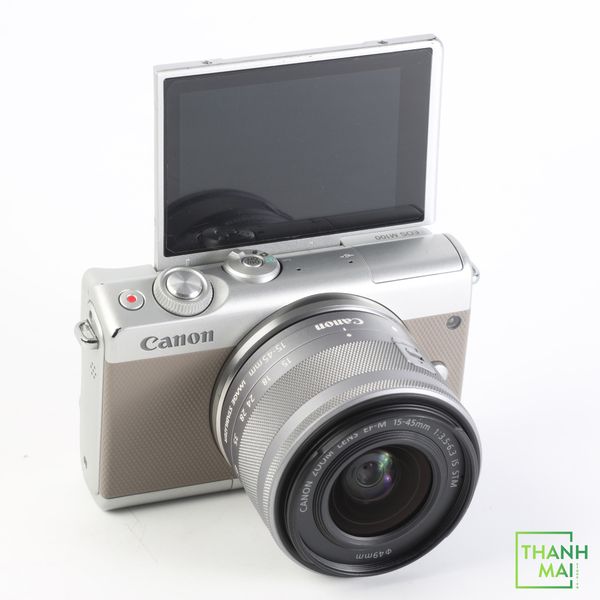 Máy Ảnh Canon EOS M100 kit EF-M 15-45mm F/3.5-6.3 IS STM ( Grey )