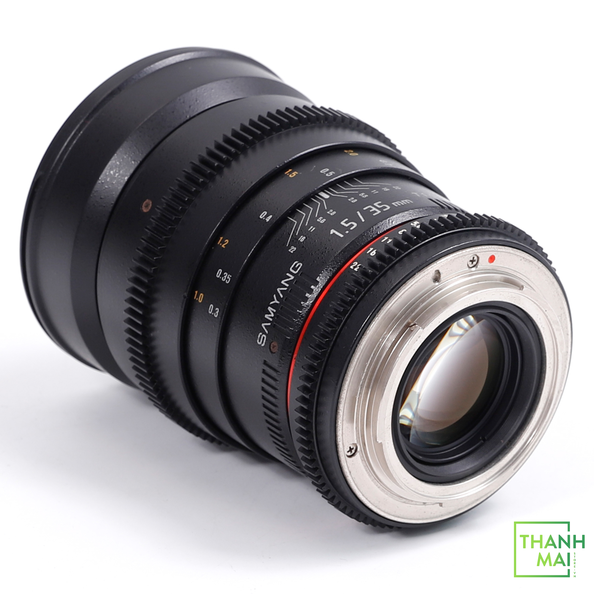 Ống Kính Samyang 35mm T1.5 Cine Lens For Canon EF