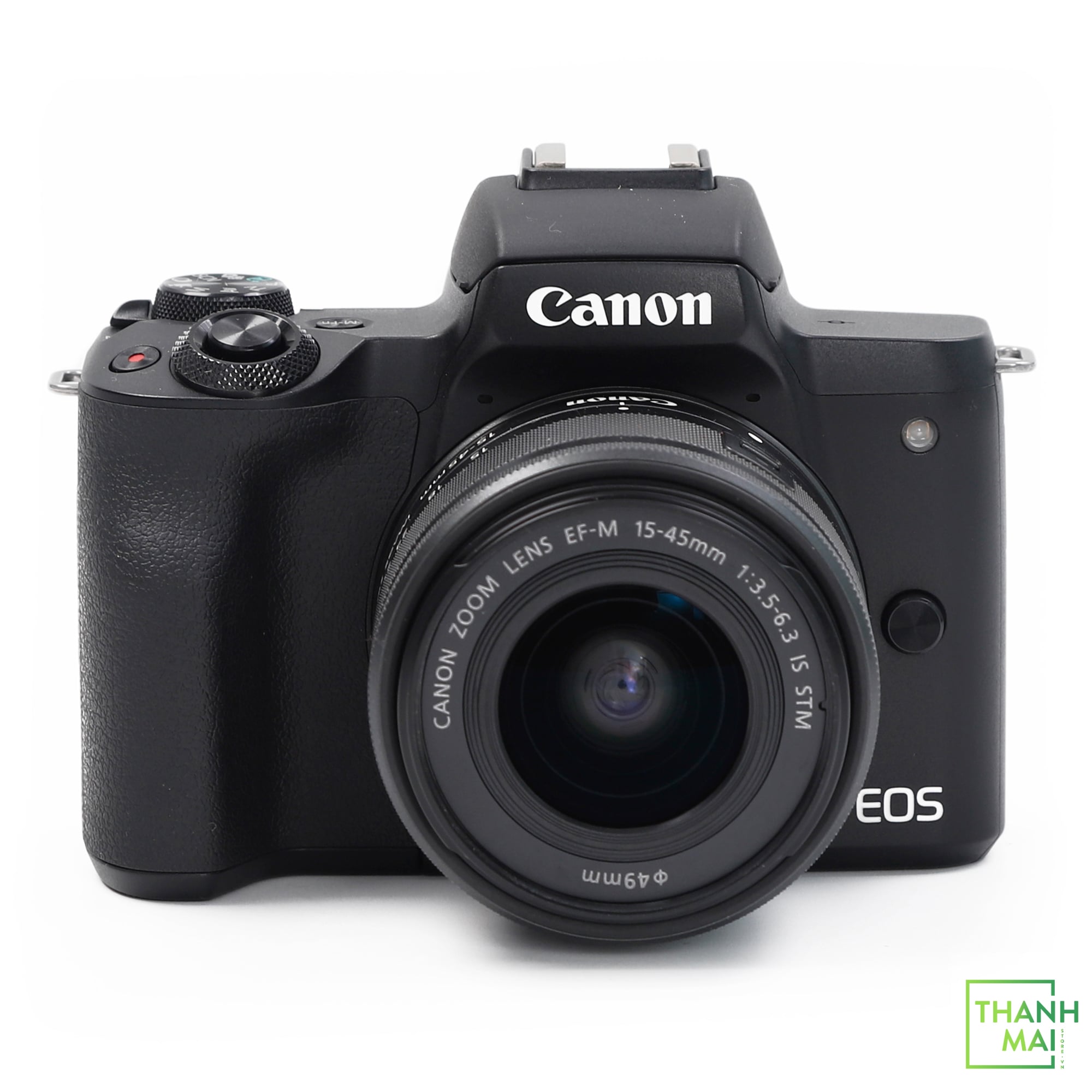 Máy Ảnh Canon EOS M50 Mark II Kit EF-M 15-45mm F/3.5-6.3 IS STM | Black