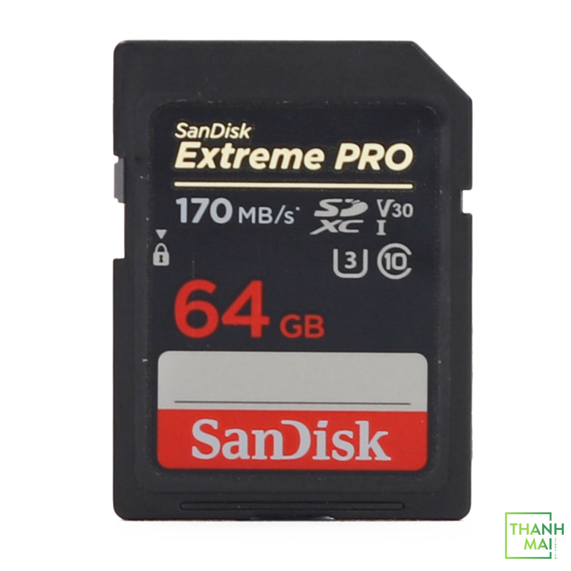 Thẻ nhớ SDXC SanDisk Extreme Pro U3 V30 1133x 64GB SDSDXXY-064G-GN4IN 170MB/s